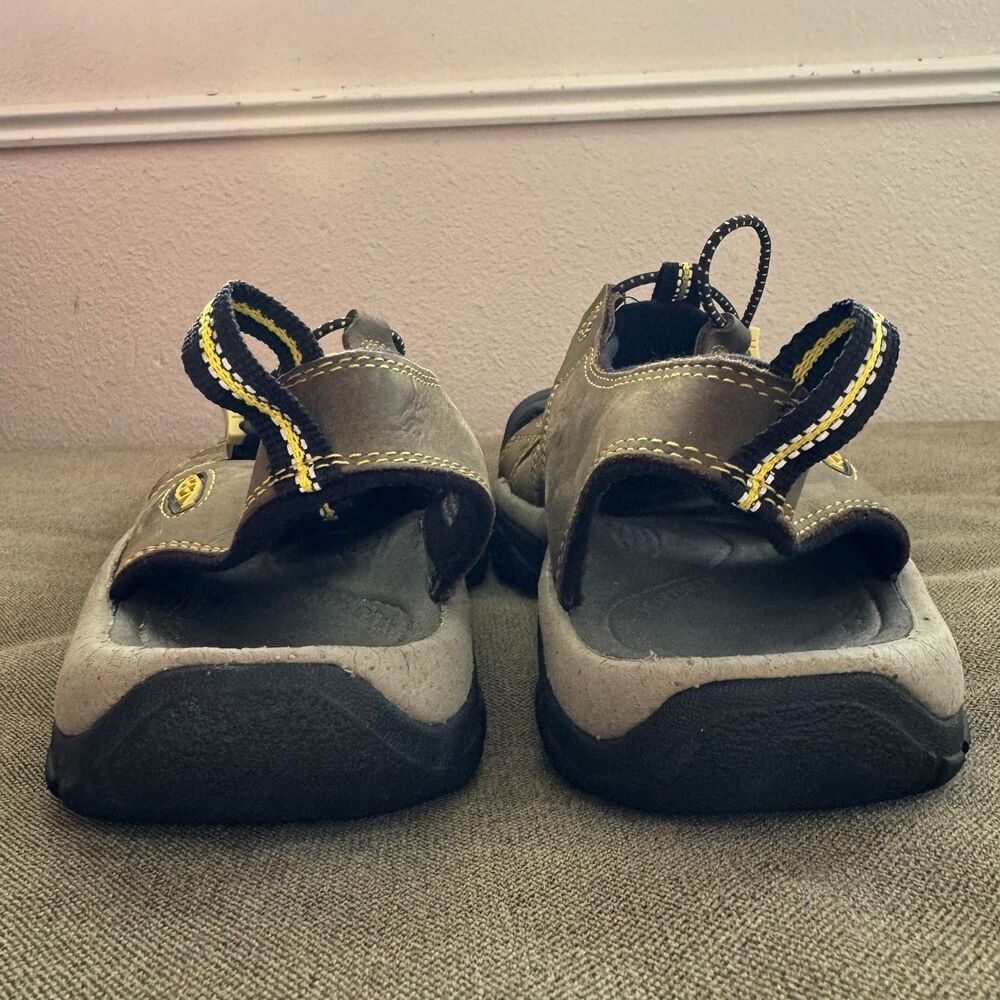 Keen Newport H2 Waterproof Bison Brown Leather Sport Sandals 110220 Men’s Size 8 - Picture 5 of 7
